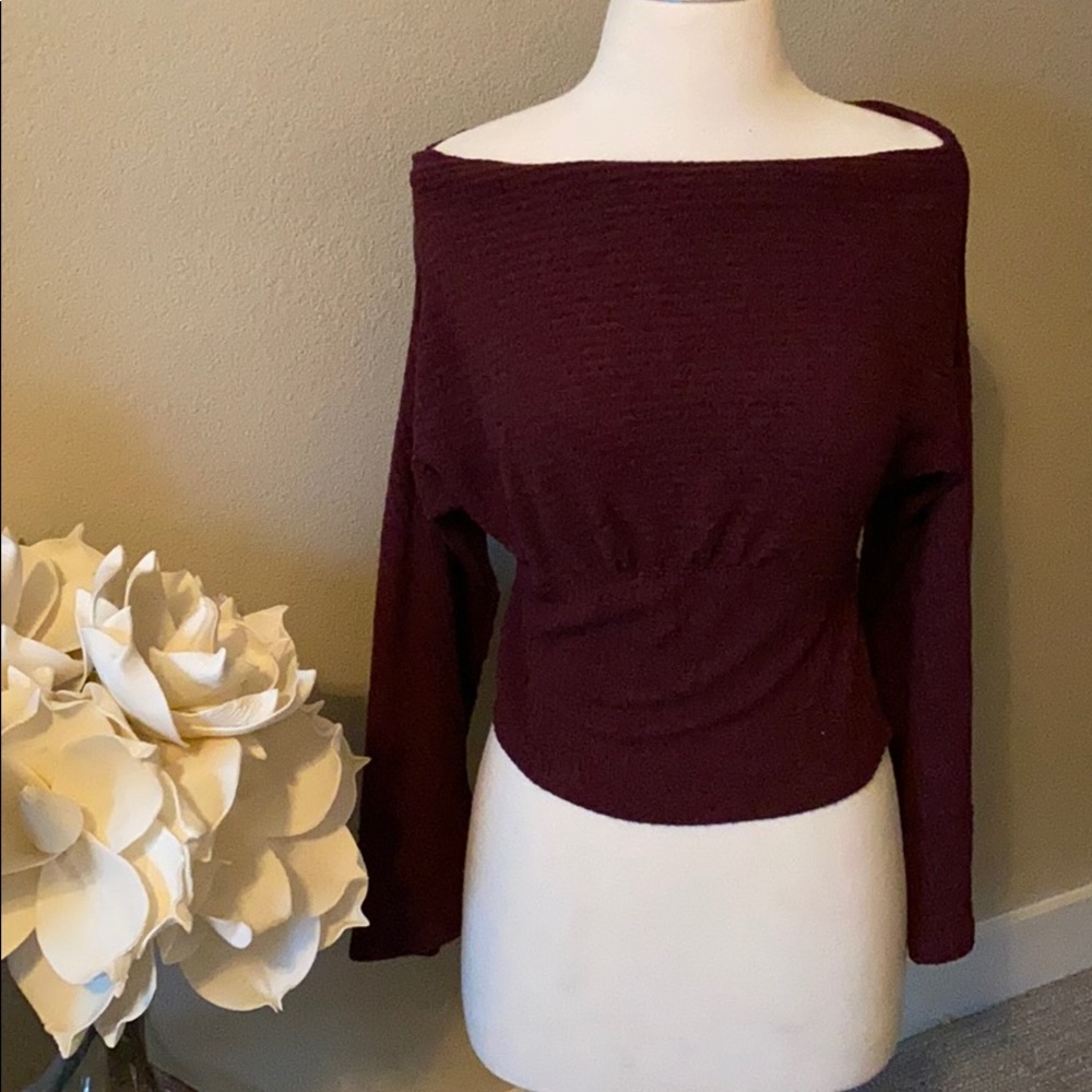 NWT We The Free off shoulder sweater SZ XS